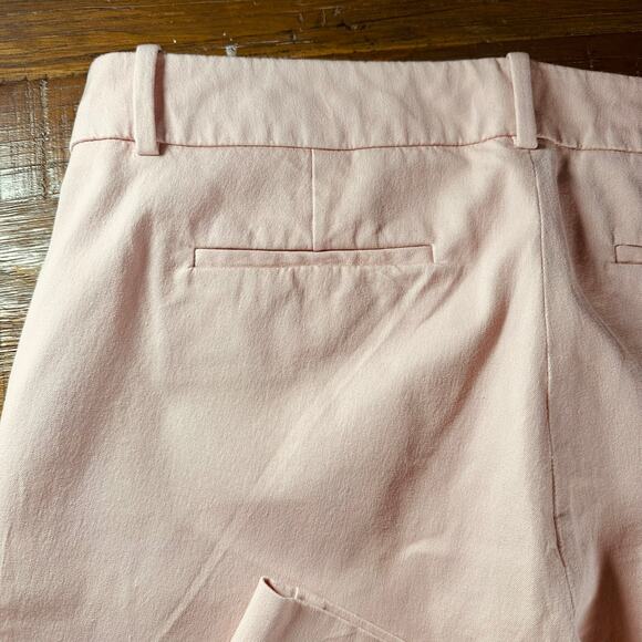 J. Crew Slim Stretch Chino Pants Women's Size 10 Pale Pink - Picture 3 of 6